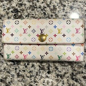 [Louis Vuitton] multicolor murikami wallet
